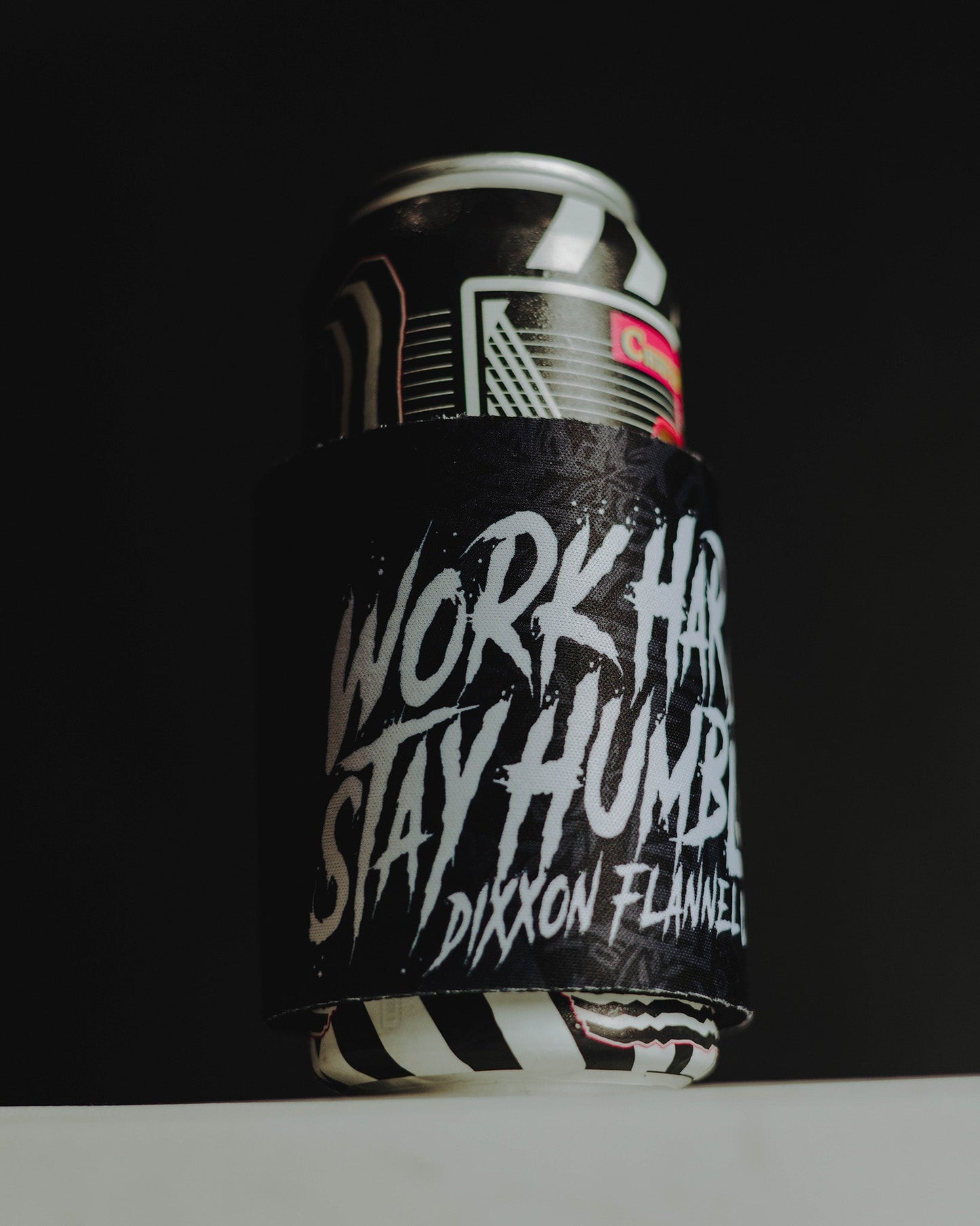 Work Hard Stay Humble Snap Coozie Can Cooler