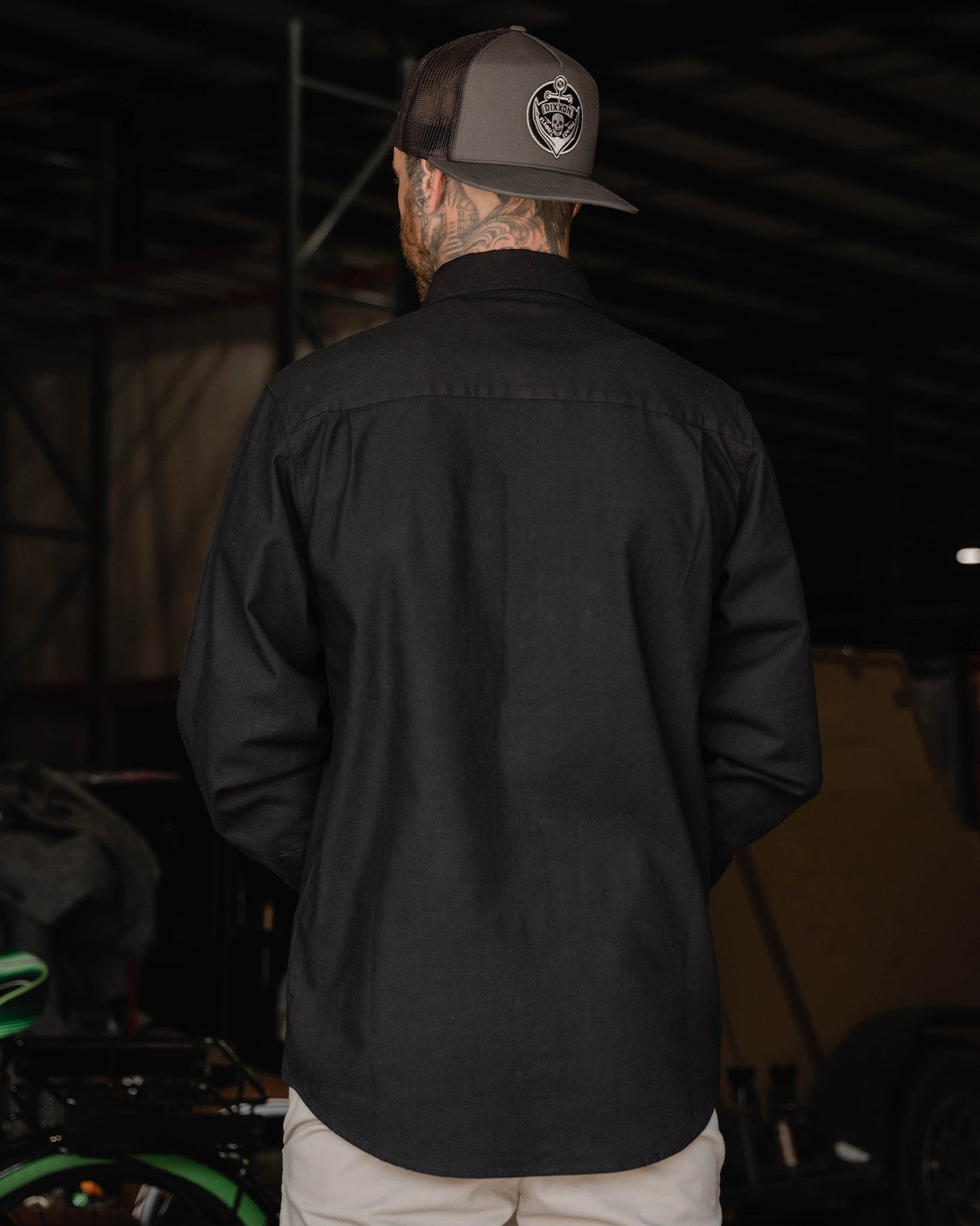 Work Shirt Long Sleeve - Black