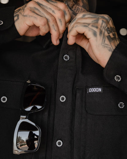 Work Shirt Long Sleeve - Black