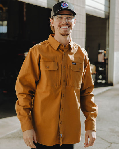 Work Shirt Long Sleeve - Camel