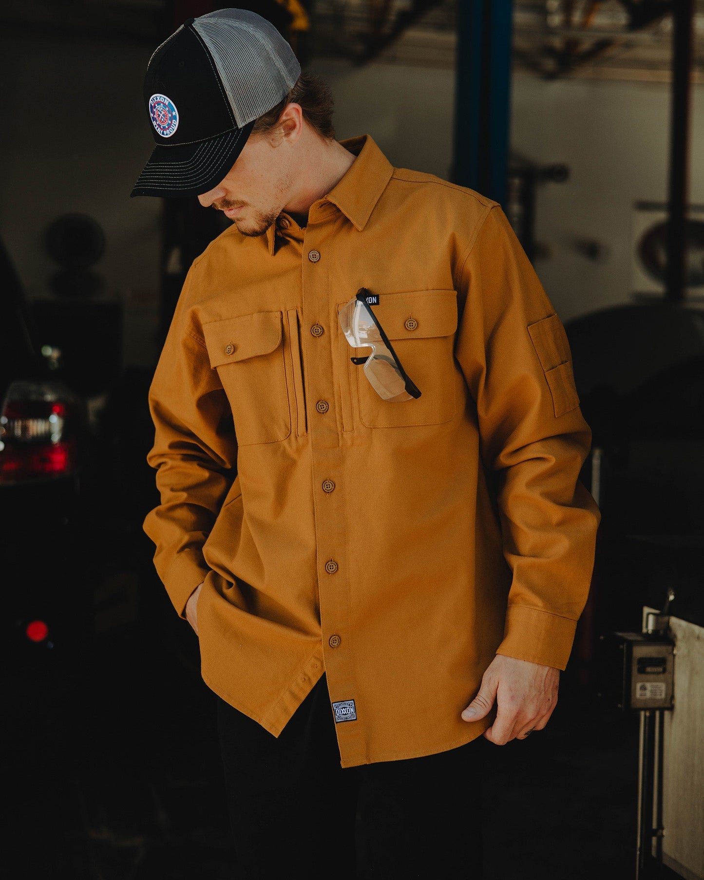 Work Shirt Long Sleeve - Camel