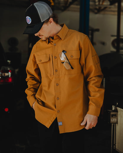 Work Shirt Long Sleeve - Camel