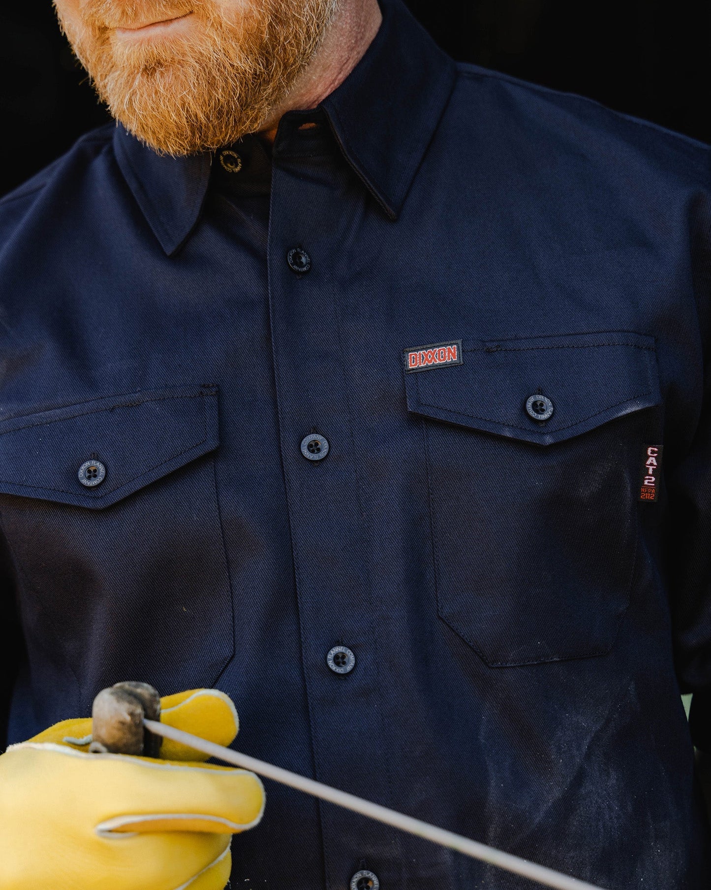 WorkForce FR Work Shirt - Navy