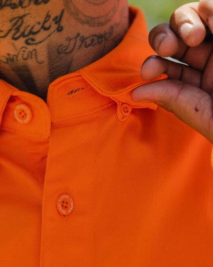 WorkForce Hi Vis FR Work Shirt - Orange