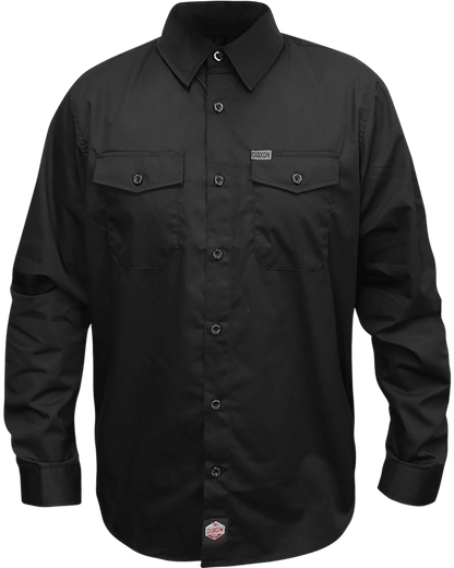 WorkForce Long Sleeve Work Shirt - Black