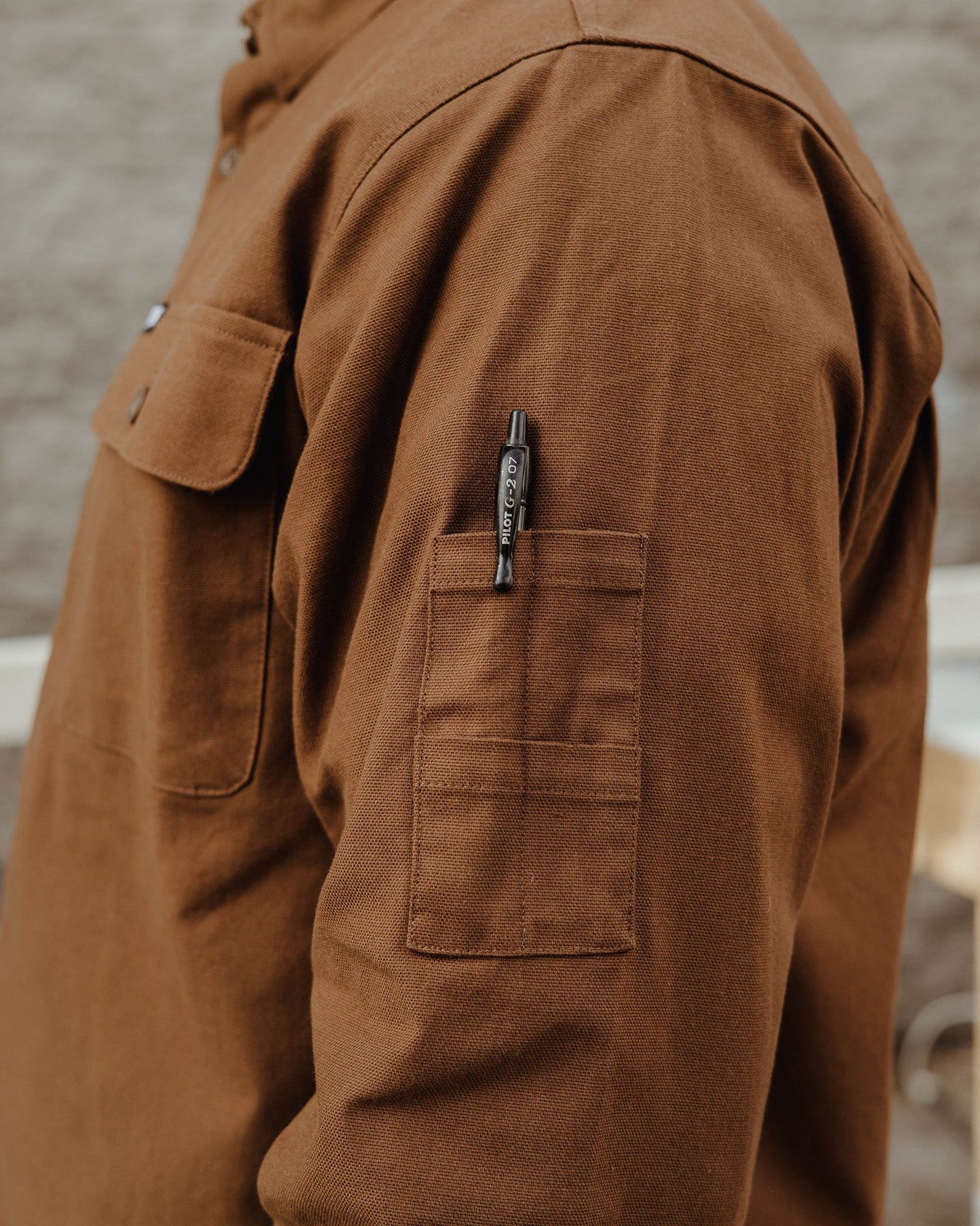 Work Shirt Long Sleeve - Brown