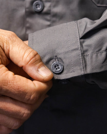 WorkForce Long Sleeve Work Shirt - Charcoal