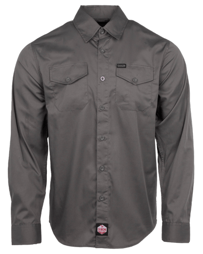 WorkForce Long Sleeve Work Shirt - Charcoal
