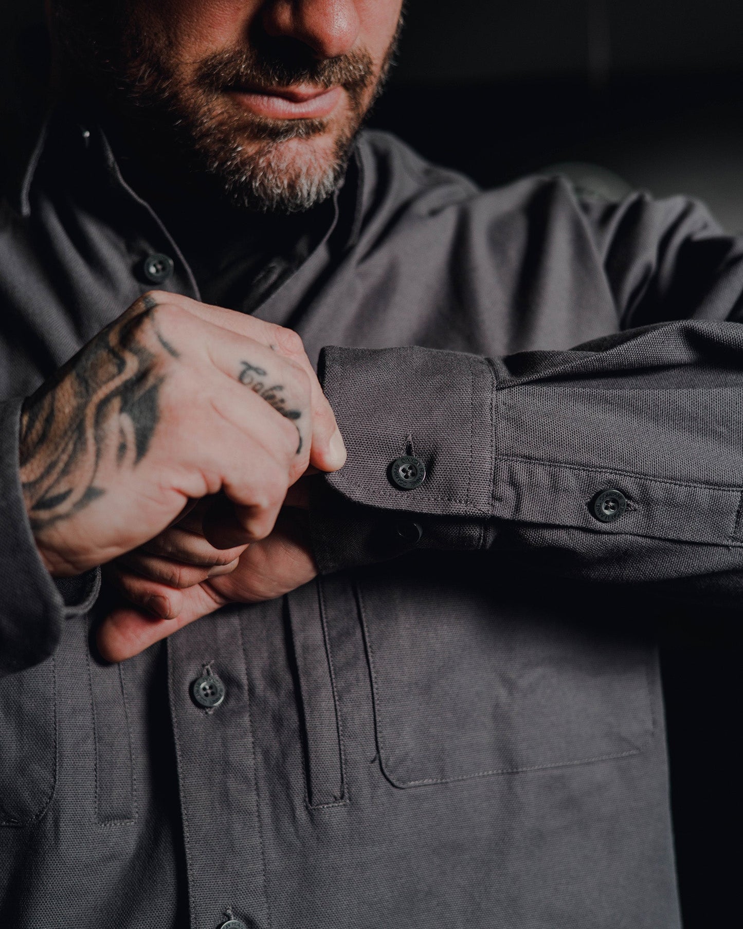 Work Shirt Long Sleeve - Gray