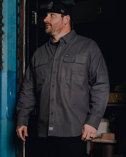 Work Shirt Long Sleeve - Gray
