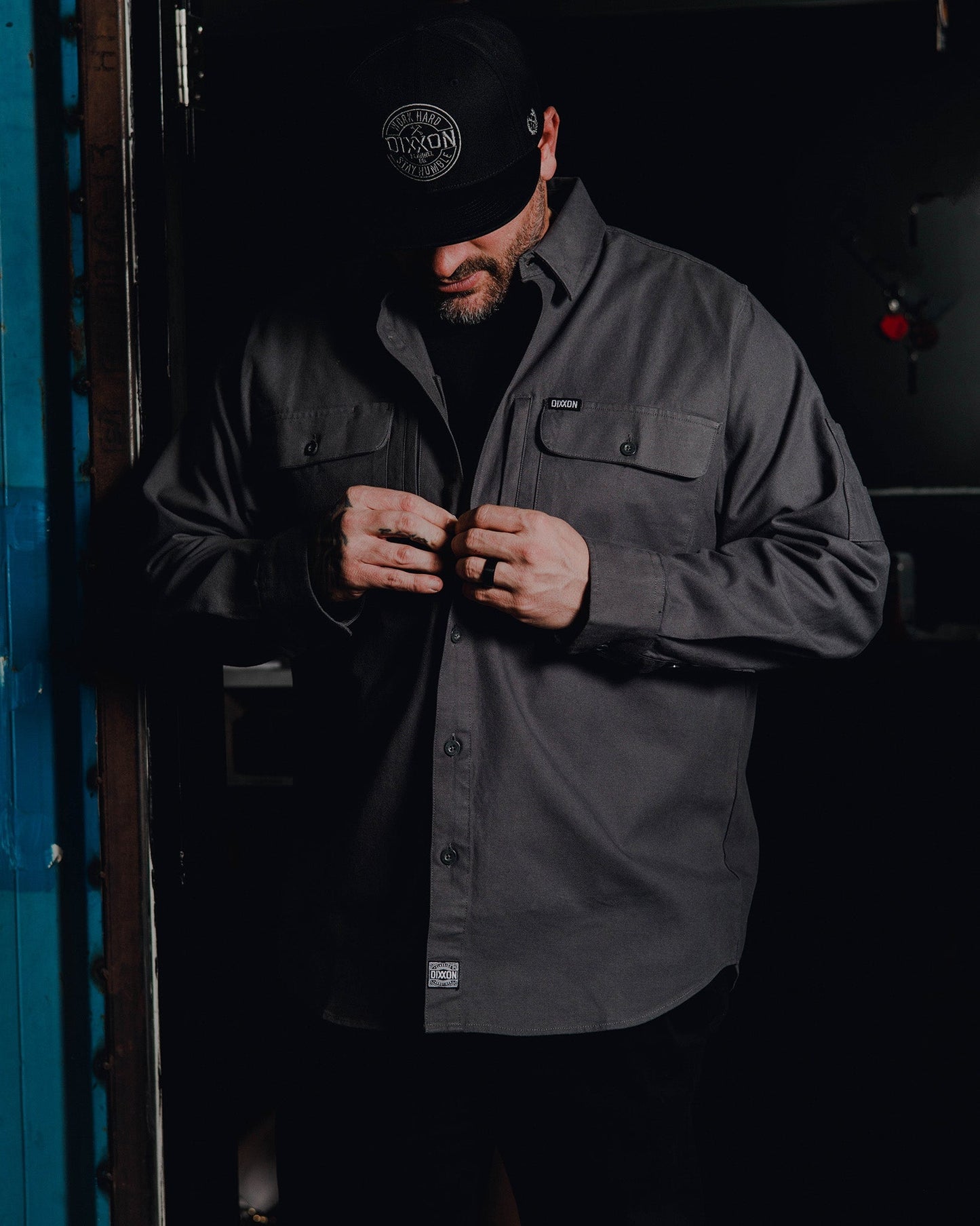 Work Shirt Long Sleeve - Gray