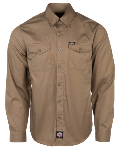 WorkForce Long Sleeve Work Shirt - Khaki