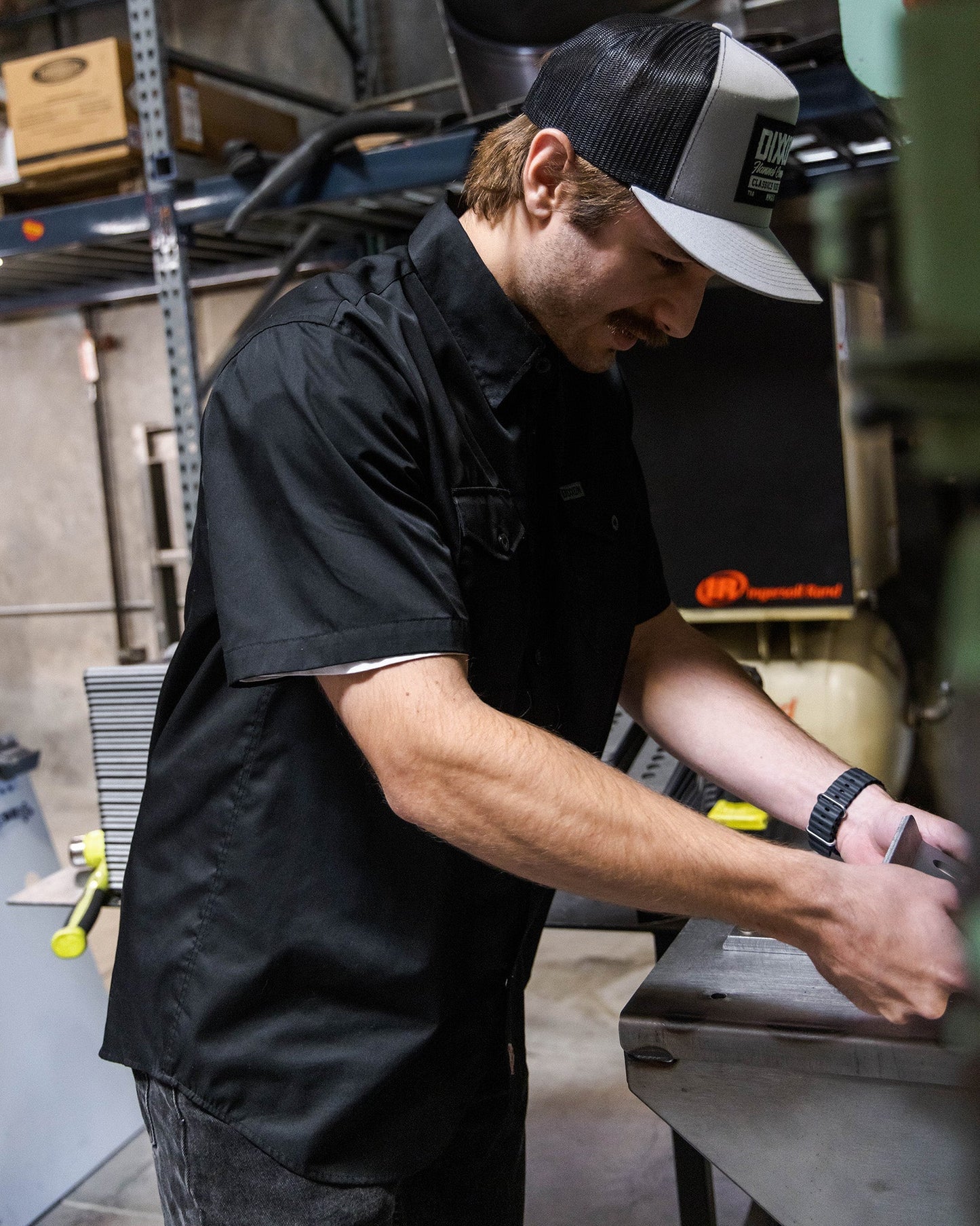 WorkForce Short Sleeve Work Shirt - Black