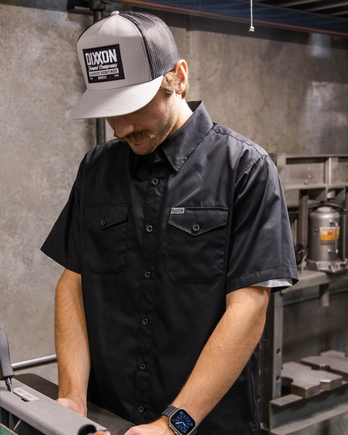 WorkForce Short Sleeve Work Shirt - Black
