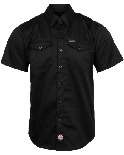 WorkForce Short Sleeve Work Shirt - Black