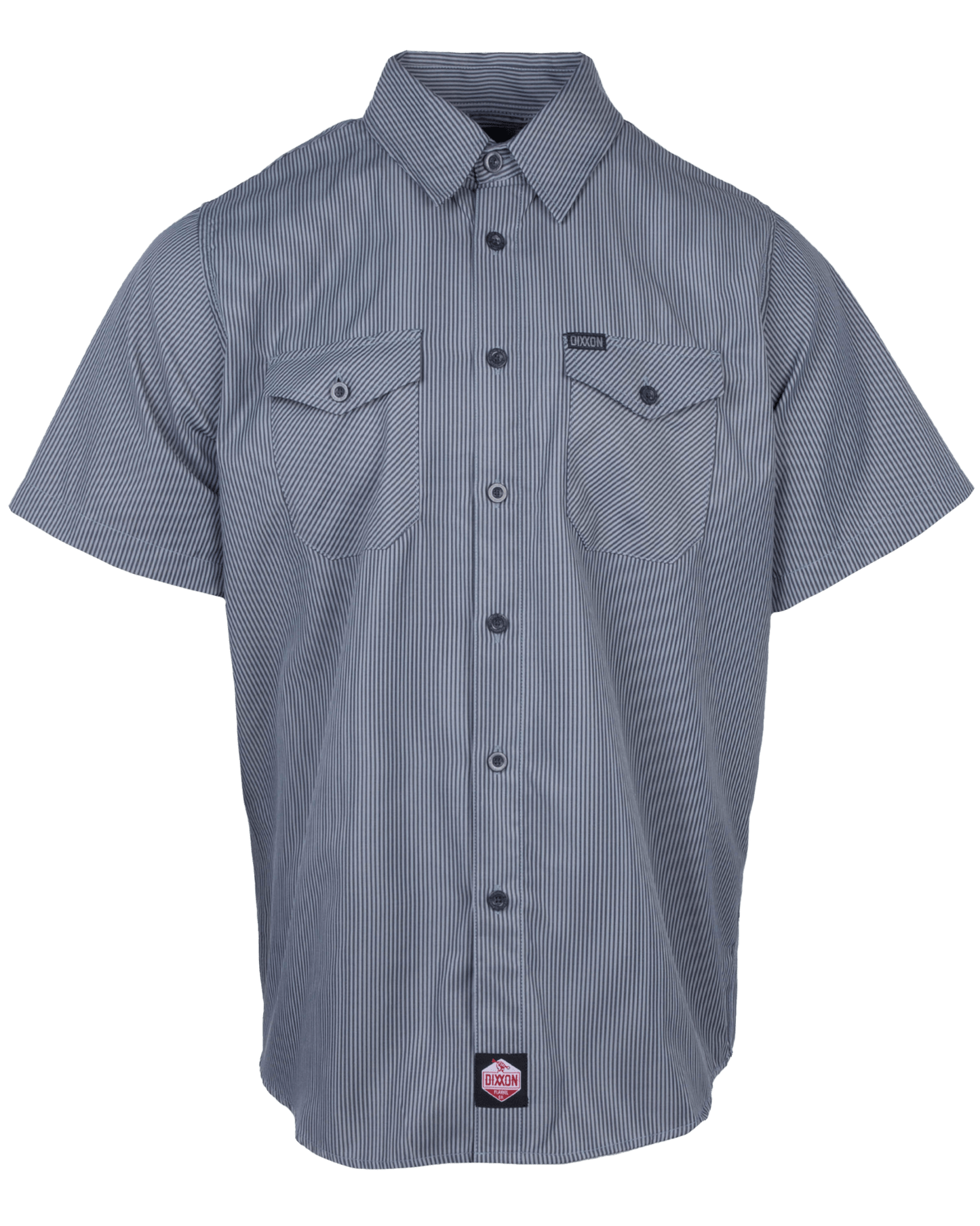 WorkForce Short Sleeve Work Shirt - Charcoal & Navy