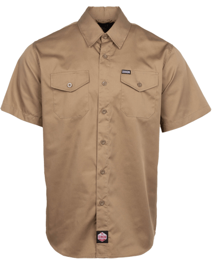 WorkForce Short Sleeve Work Shirt - Khaki