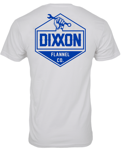 Working Class T-Shirt - White & Navy