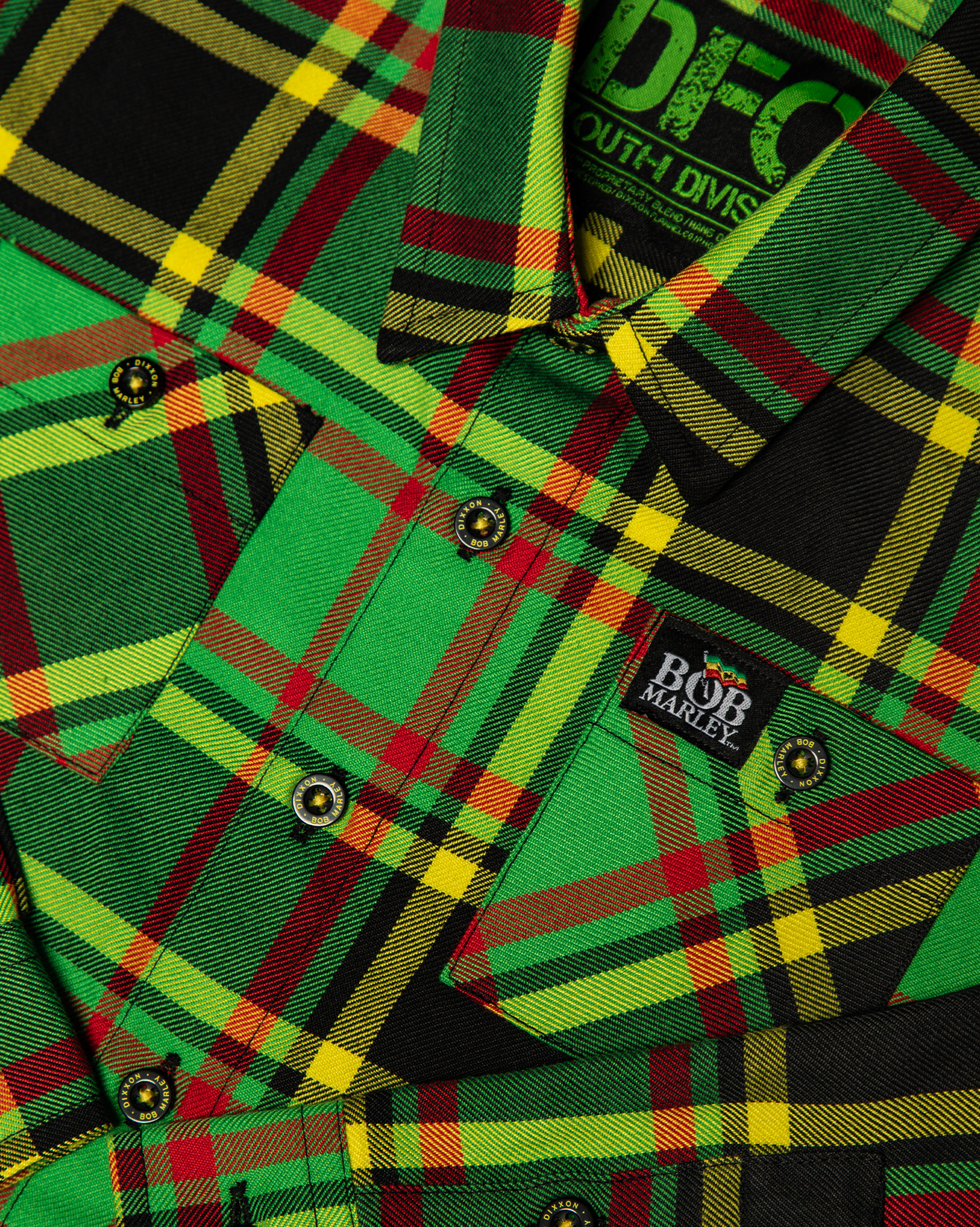 Youth Bob Marley 2026 Flannel