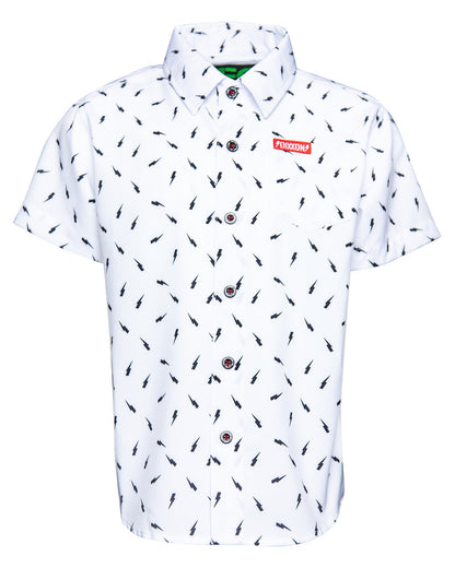 Youth Bolt Party Shirt - White