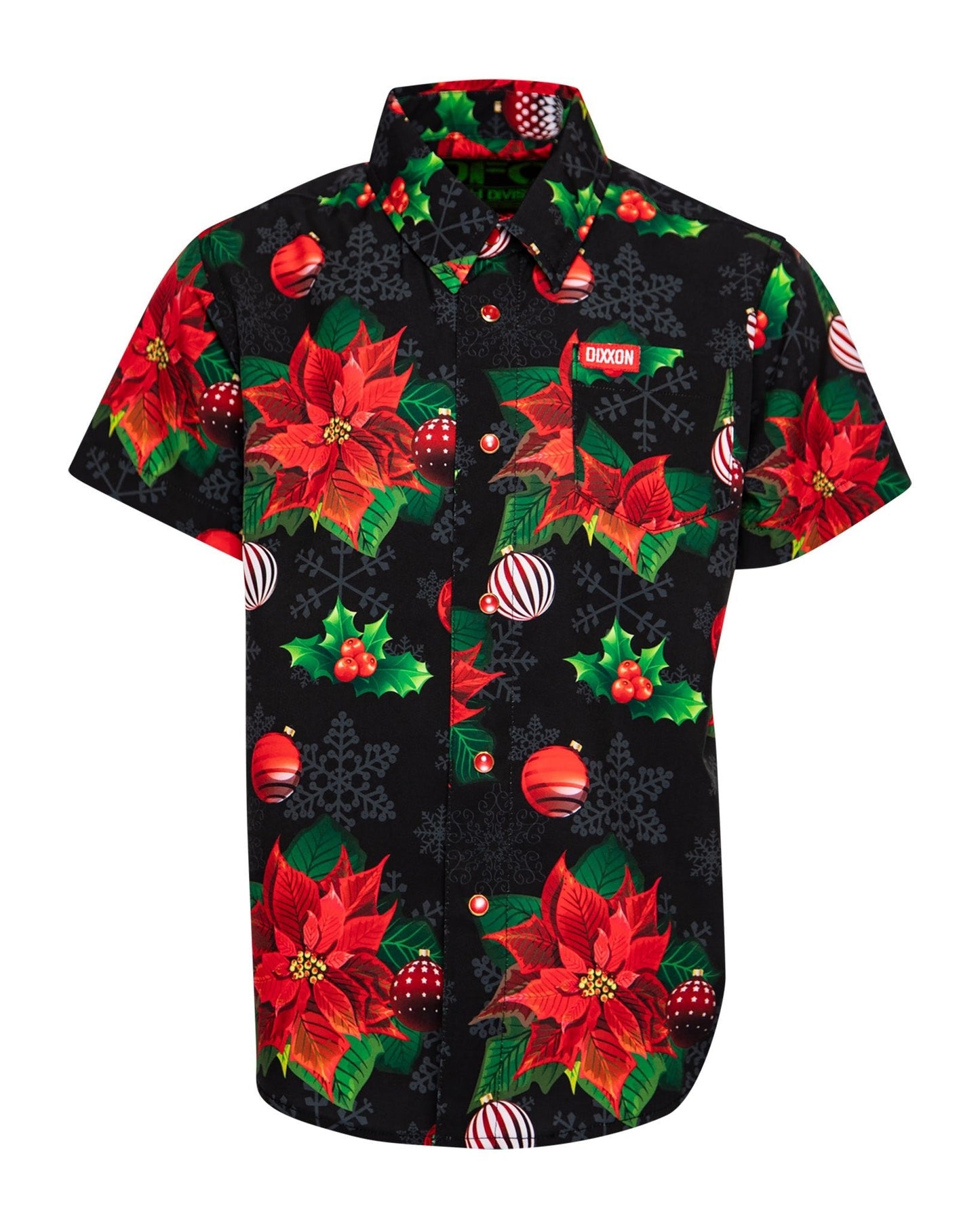 Youth Festive Floral Party Shirt