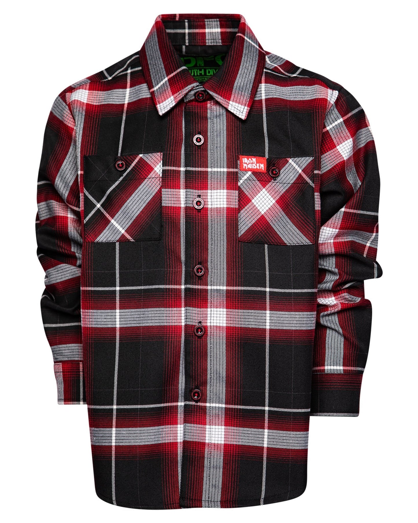 Youth Iron Maiden 50th Anniversary Flannel
