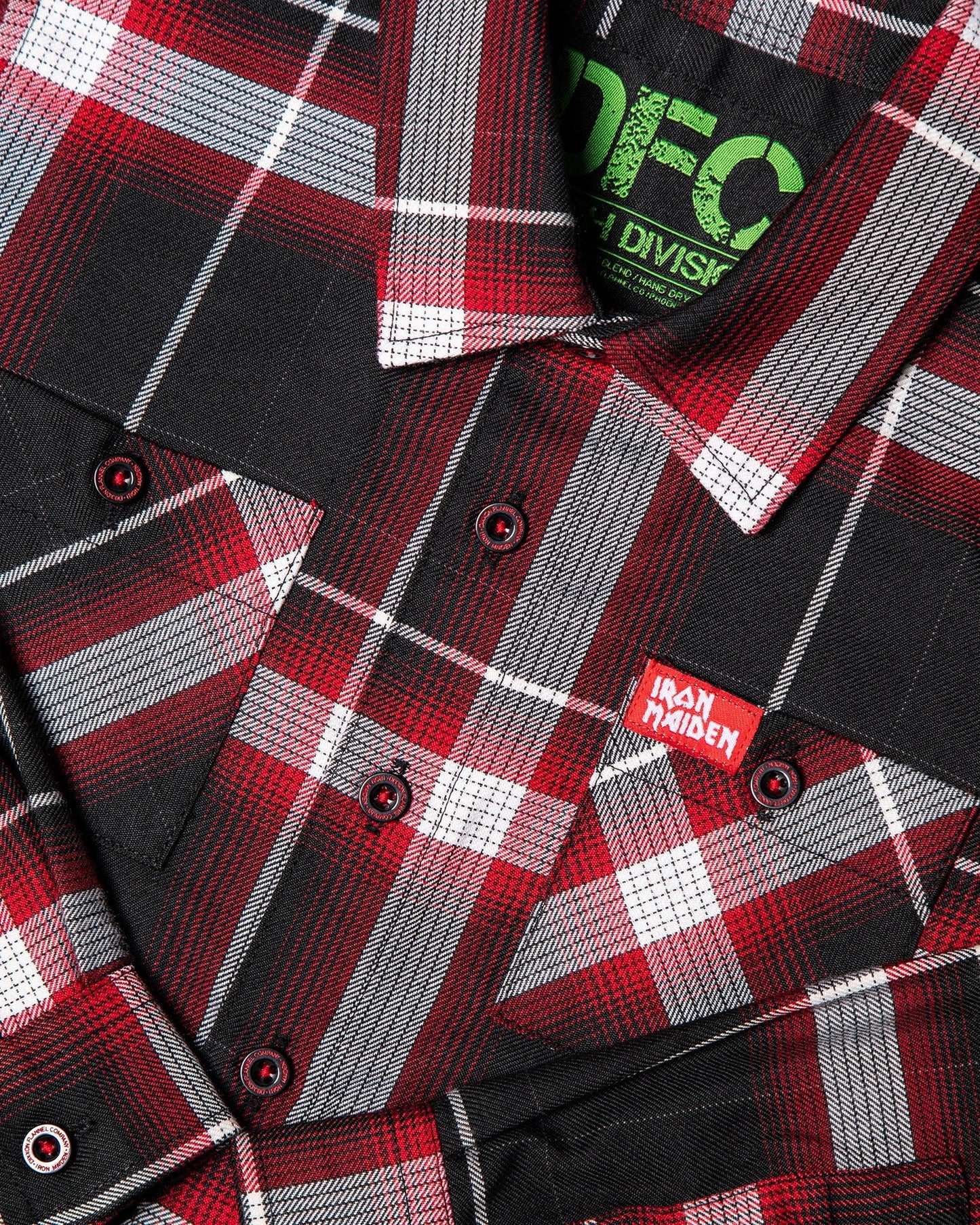 Youth Iron Maiden 50th Anniversary Flannel