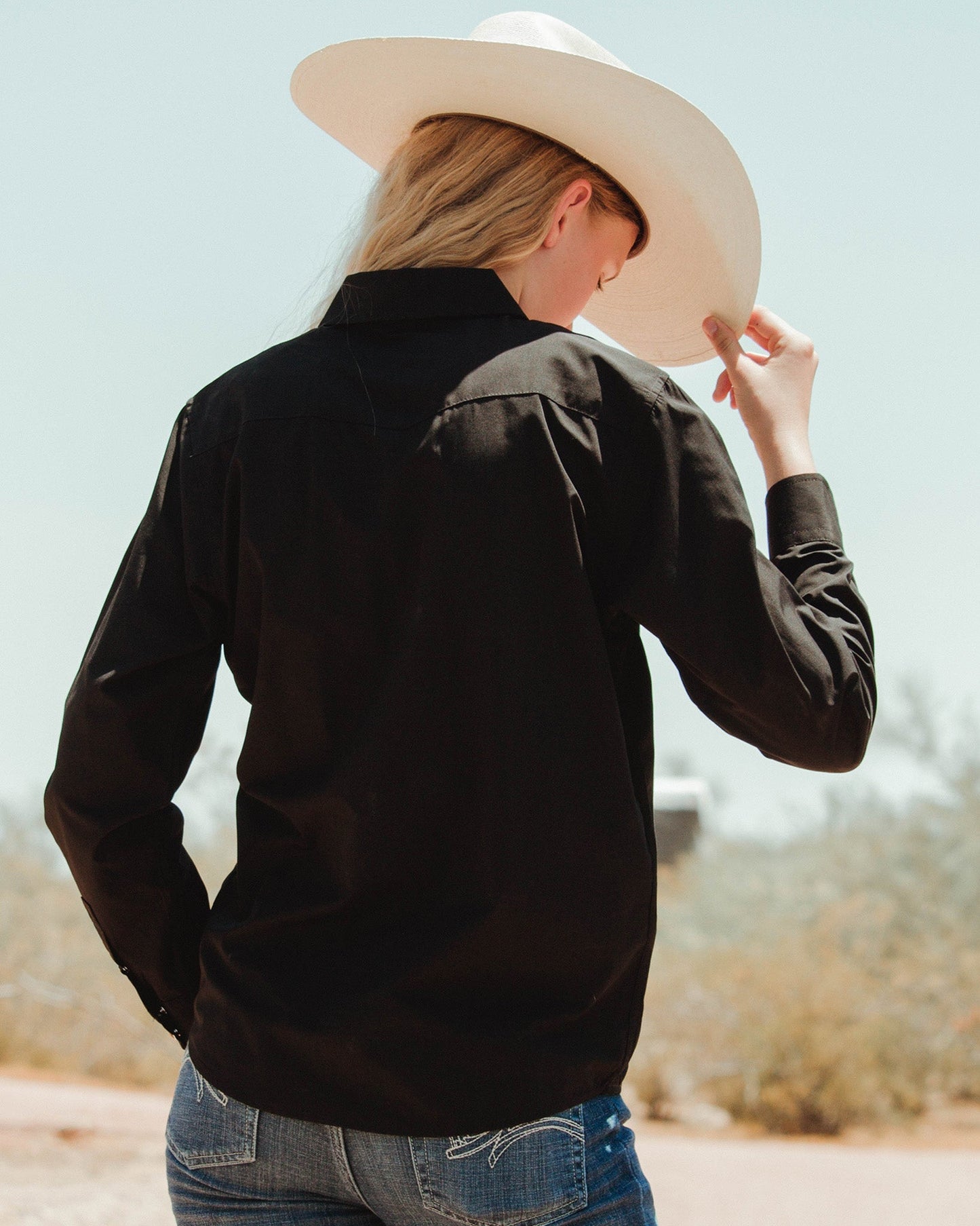 Youth Outlaw Bamboo Long Sleeve - Lasso
