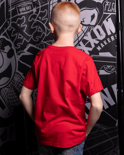 Youth Pit Crew T-Shirt - Red