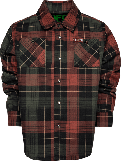 Youth Redwood Forest Flannel - This Land Series