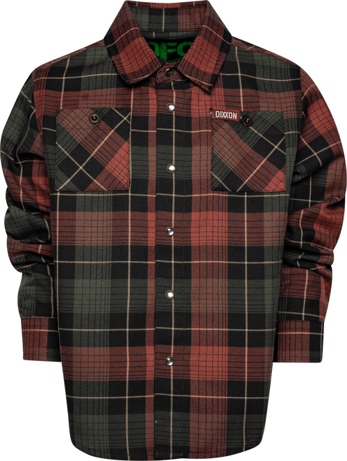 Youth Redwood Forest Flannel - This Land Series