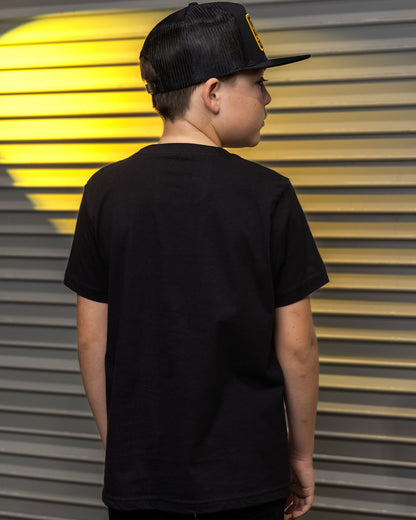 Youth Throwie T-Shirt - Black
