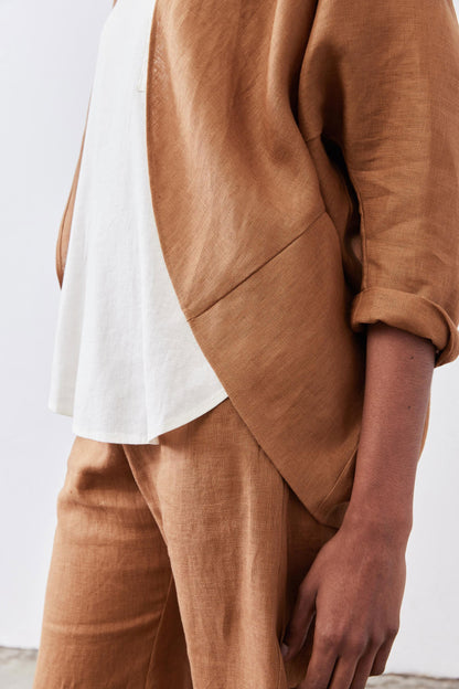 Zephyr Linen Cocoon Cardigan